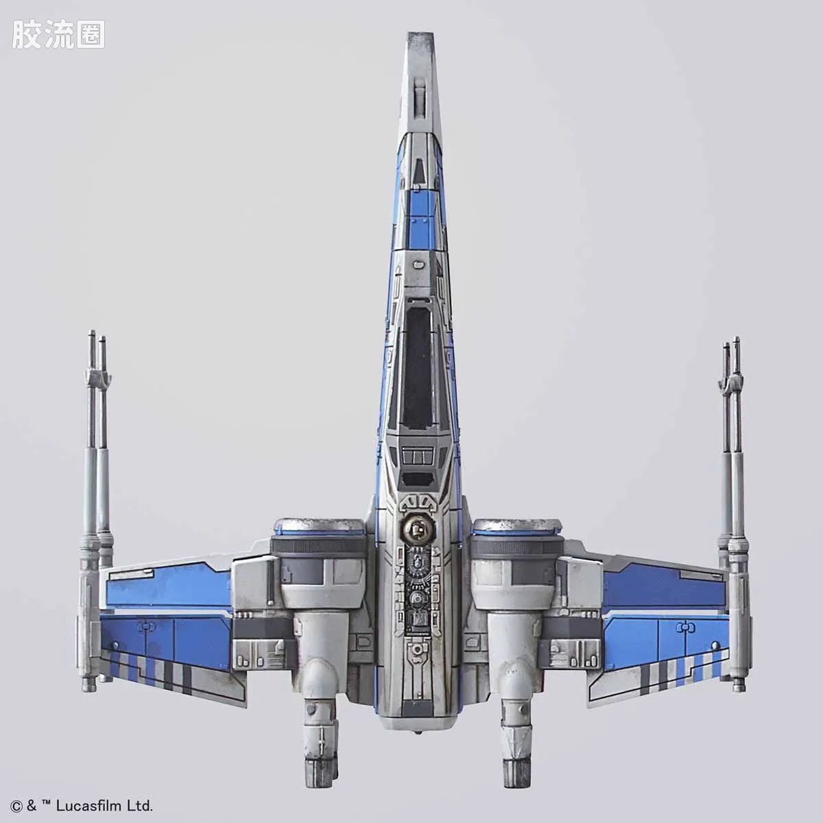 万代 星球大战系列拼装模型 载具系列 1/144 & 1/350 抵抗军飞行器套装 - 图片