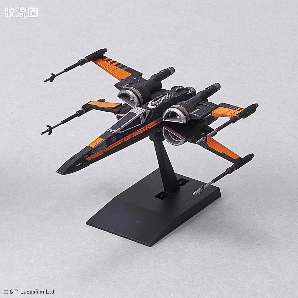 万代 星球大战系列拼装模型 载具系列 1/144 & 1/350 抵抗军飞行器套装 - 图片