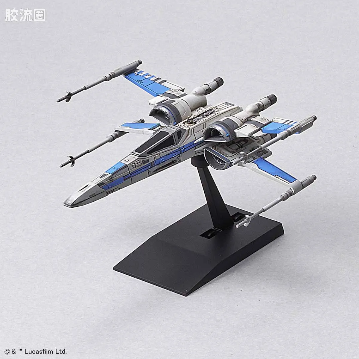 万代 星球大战系列拼装模型 载具系列 1/144 & 1/350 抵抗军飞行器套装 - 图片