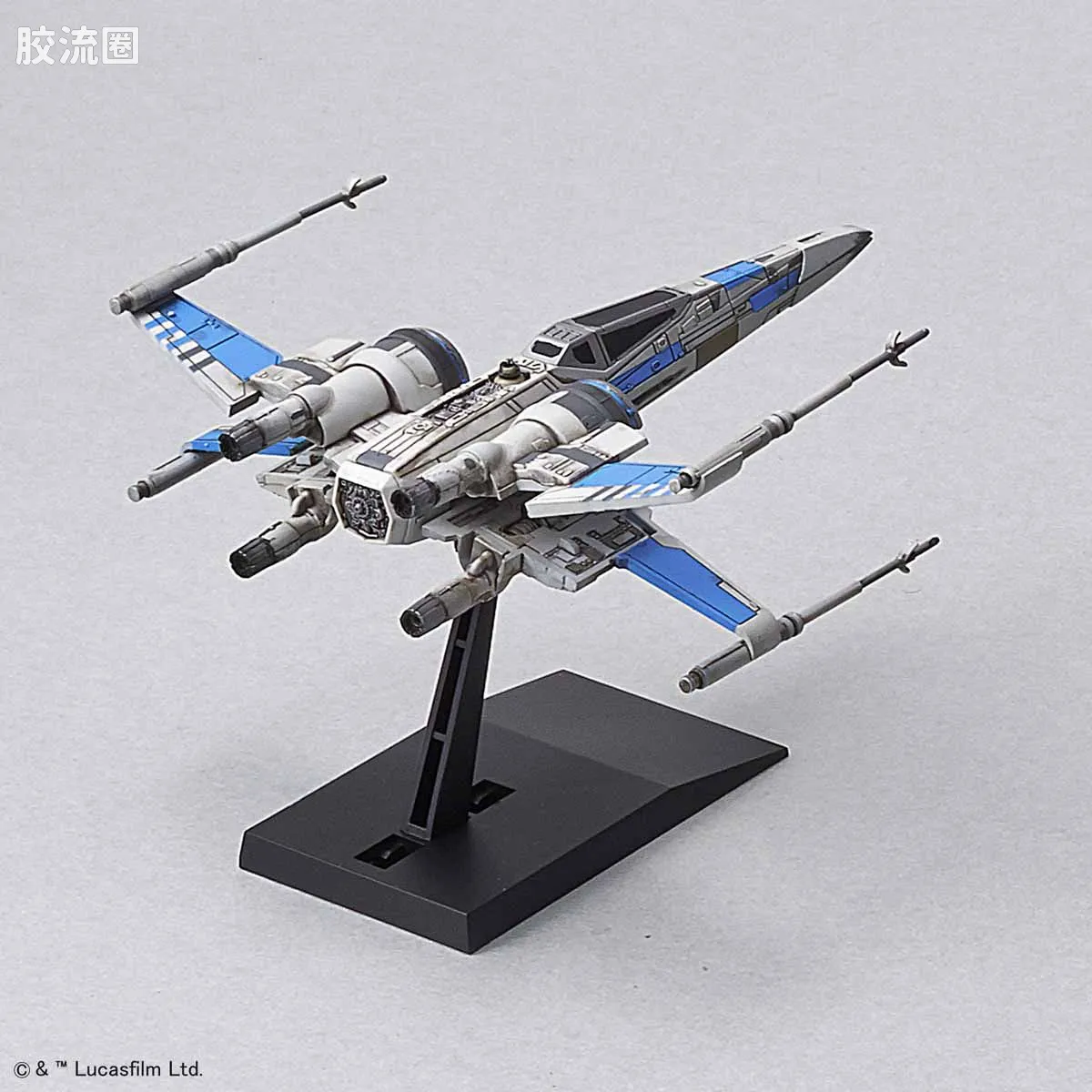 万代 星球大战系列拼装模型 载具系列 1/144 & 1/350 抵抗军飞行器套装 - 图片