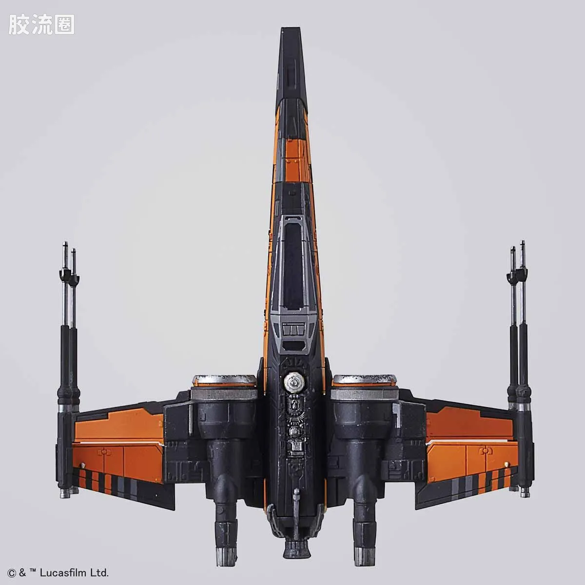 万代 星球大战系列拼装模型 载具系列 1/144 & 1/350 抵抗军飞行器套装 - 图片