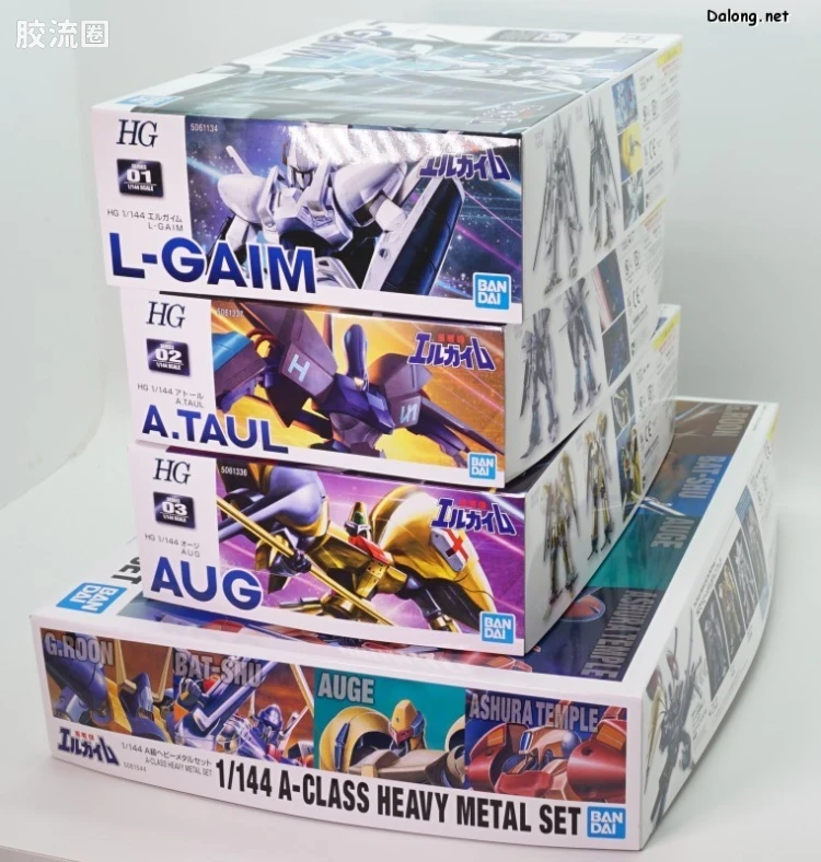 万代综合拼装模型系列 重战机L-GAIM 1/144 <重战机 L-GAIM>  A级重战机套装 - 图片