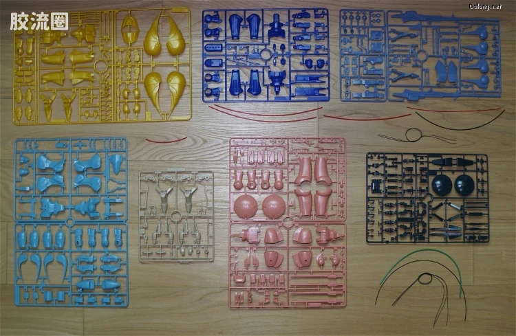 万代综合拼装模型系列 重战机L-GAIM 1/144 <重战机 L-GAIM>  A级重战机套装 - 图片