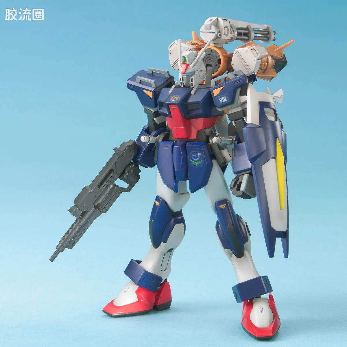 机动战士高达SEED HG SEED MSV 06 GAT-01A1+AQM/E-X04 105屠杀短剑+炮筒 - 图片