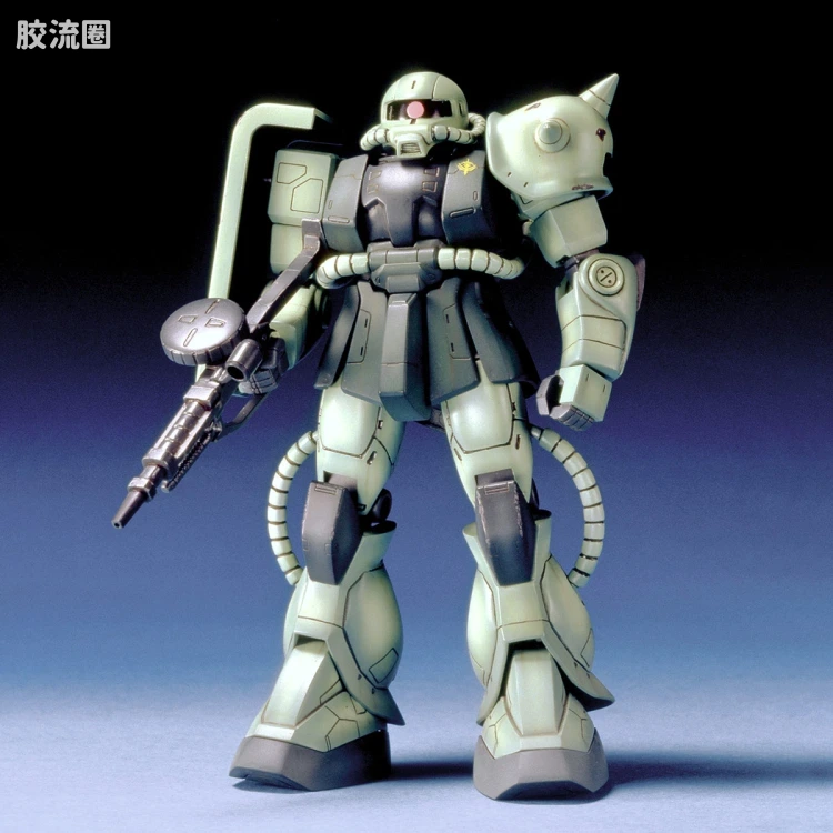 机动战士高达 第08MS小队拼装模型 HG 1/144 MS-06J 陆战型扎古Ⅱ - 图片