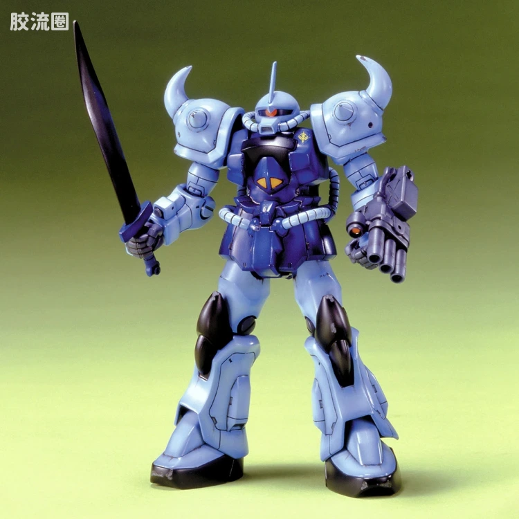 机动战士高达 第08MS小队拼装模型 HG 1/144 MS-07B-3 特装型老虎 - 图片