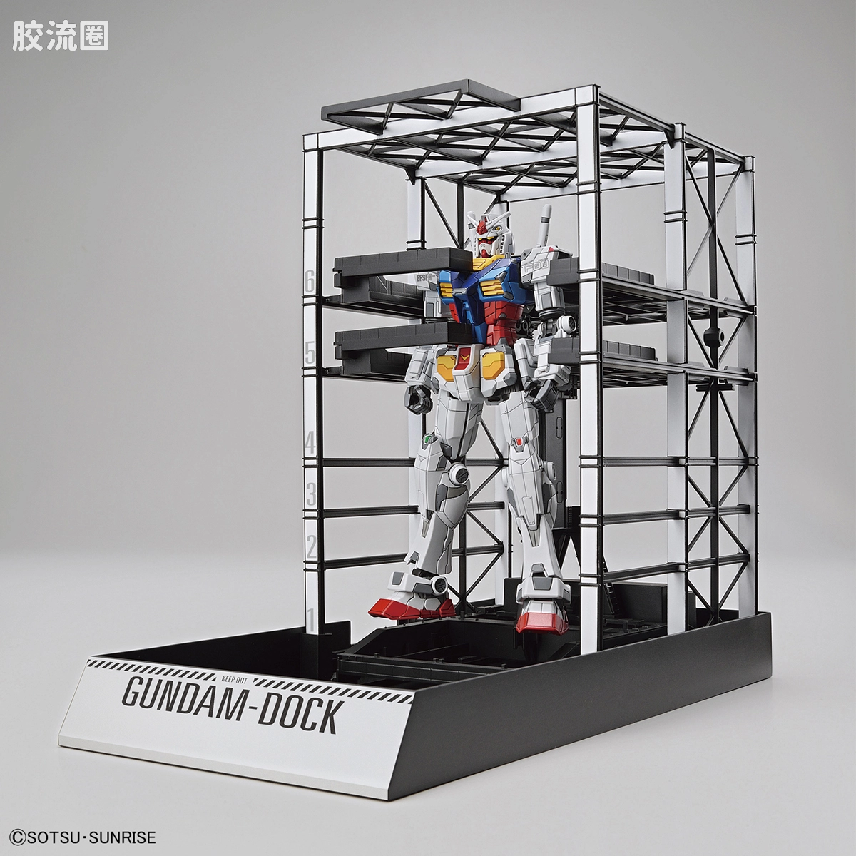 横滨高达工厂系列 1/144 RX-78F00 高达&格纳库 - 图片