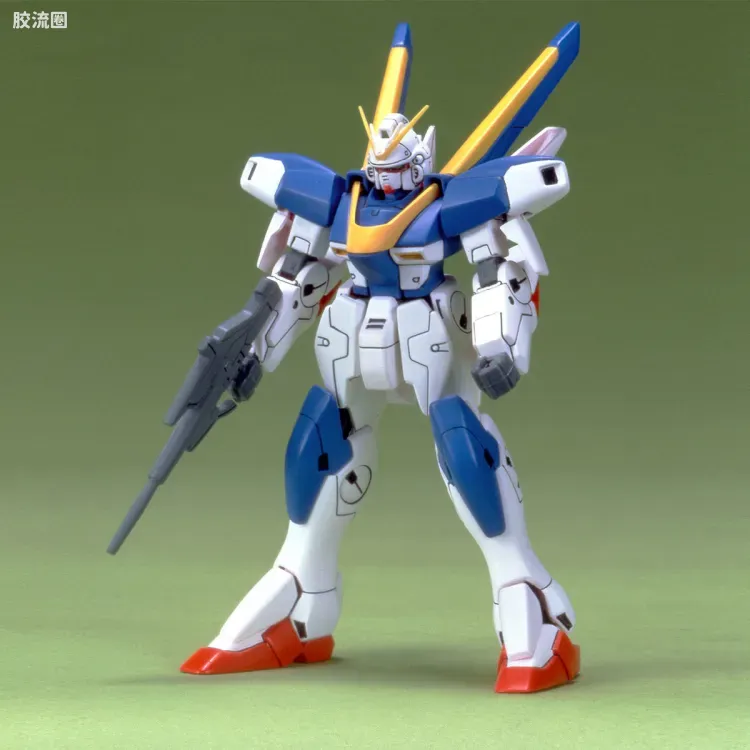 机动战士V高达拼装模型 1/144 09 LM314V21 V2高达 - 图片