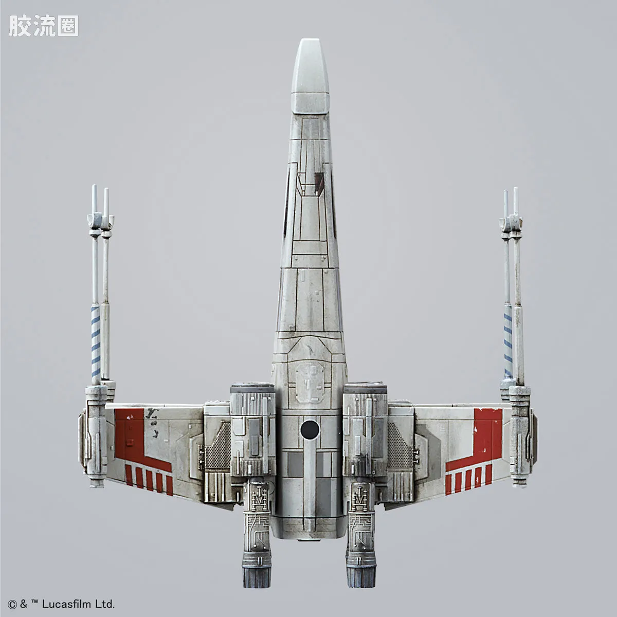 万代 星球大战系列拼装模型 载具系列 1/144 X翼战机 & Y翼战机 套装 - 图片