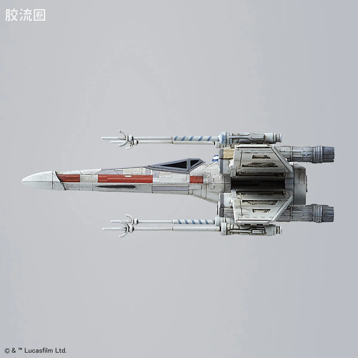万代 星球大战系列拼装模型 载具系列 1/144 X翼战机 & Y翼战机 套装 - 图片