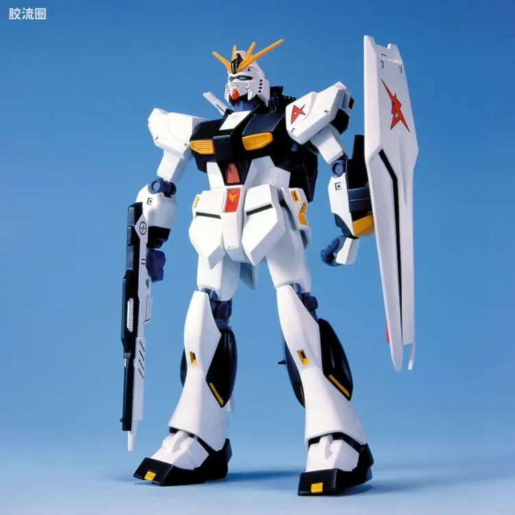 机动战士高达 逆袭的夏亚拼装模型 1/144 01 RX-93 ν高达 - 图片