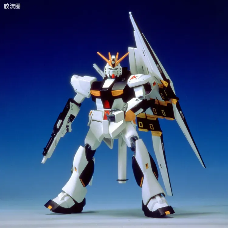 机动战士高达 逆袭的夏亚拼装模型 1/144 08 RX-93 ν高达浮游炮装备型 - 图片