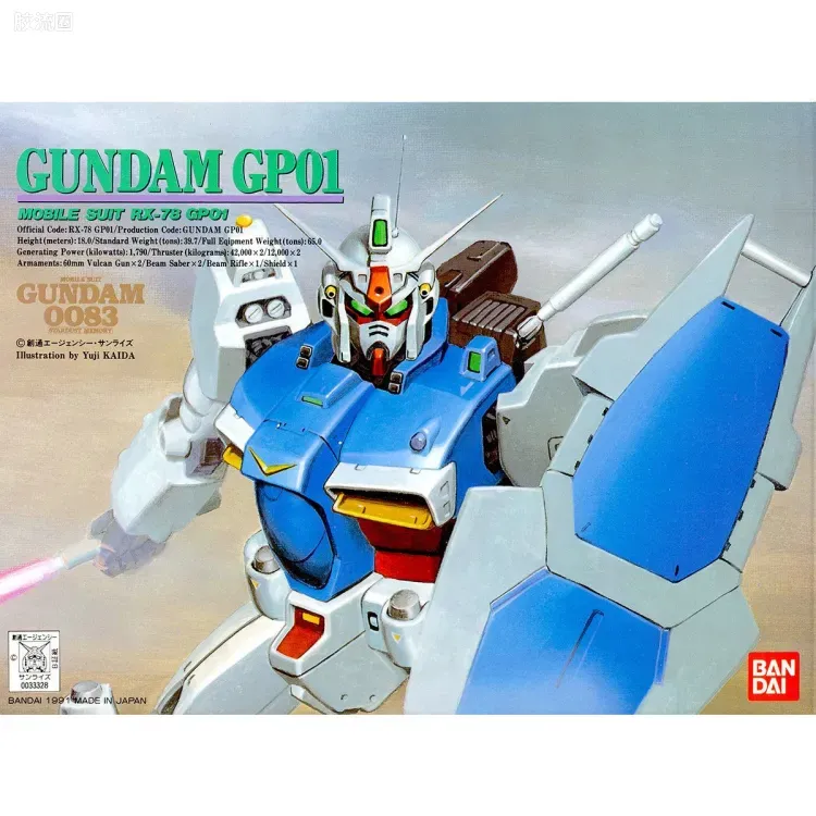 机动战士高达0083 星尘的回忆拼装模型 1/144 01 RX-78GP01 高达GP01 - 图片