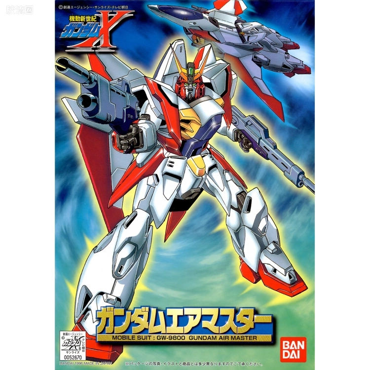 机动新世纪高达X拼装模型 1/144 02 GW-9800 空中霸王高达 - 图片