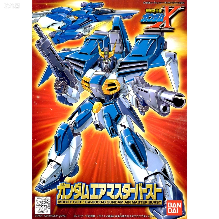 机动新世纪高达X拼装模型 1/144 08 GW-9800-B 空中霸王爆裂者高达 - 图片