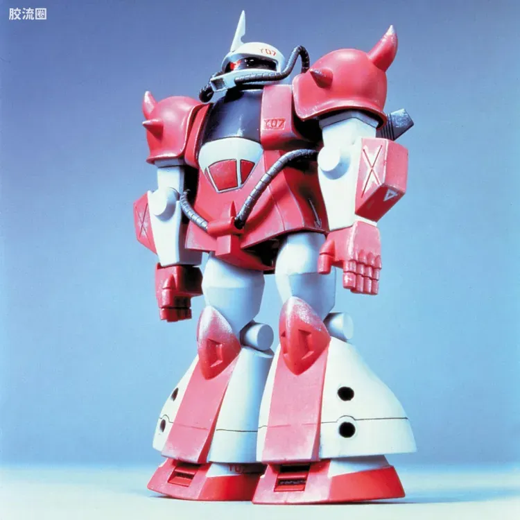 机动战士变体 高达MSV 拼装模型 1/144 09 MS-07H 飞行试验型老虎 - 图片
