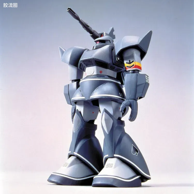 机动战士变体 高达MSV 拼装模型 1/144 07 MS-14C 勇士加农 - 图片