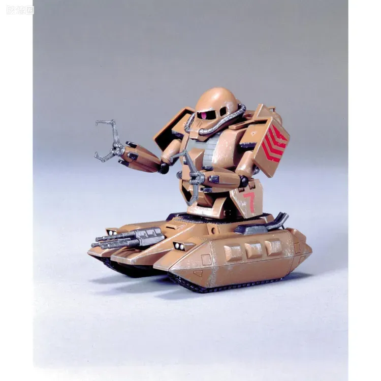 机动战士变体 高达MSV 拼装模型 1/144 12 MS-06V 扎古坦克 - 图片