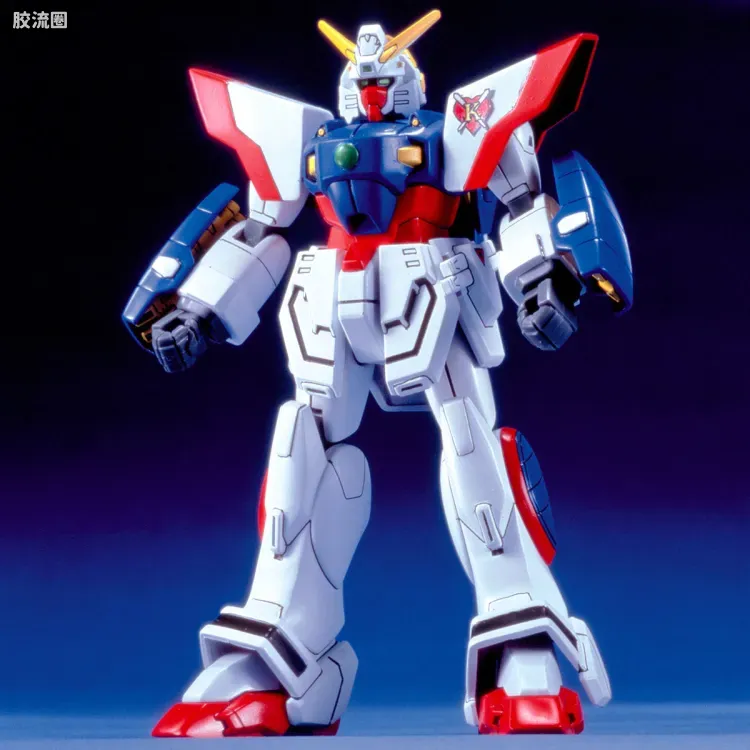 机动武斗传G高达拼装模型 1/144 01 GF13-017NJ 闪光高达 - 图片