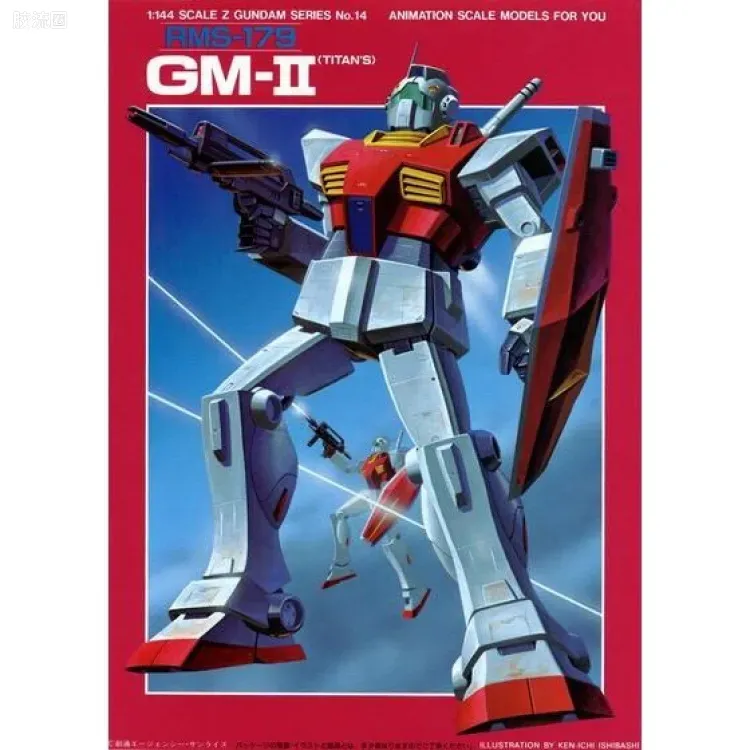 机动战士Z高达拼装模型 1/144 14 RMS-179 吉姆Ⅱ - 图片