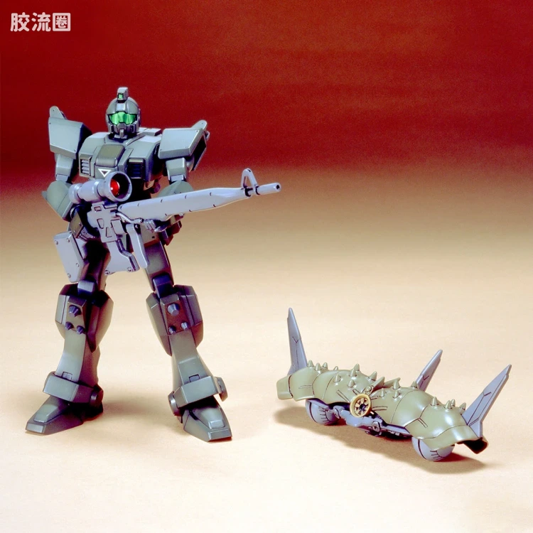 机动战士高达 第08MS小队拼装模型 HG 1/144 RGM-79[G] 狙击型吉姆 - 图片