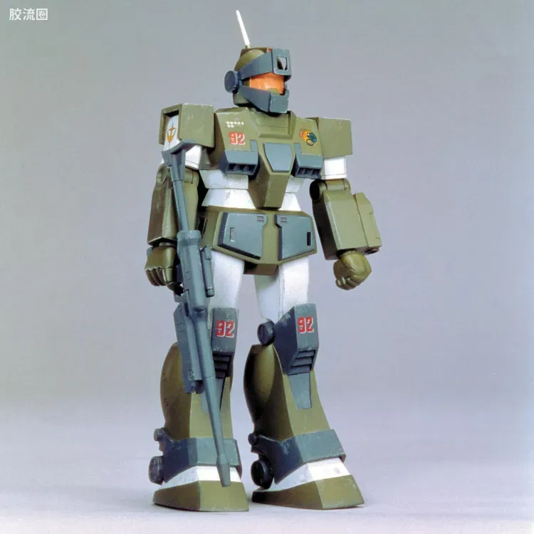 机动战士变体 高达MSV 拼装模型 1/144 22 RGM-79SC 狙击特装型吉姆 - 图片