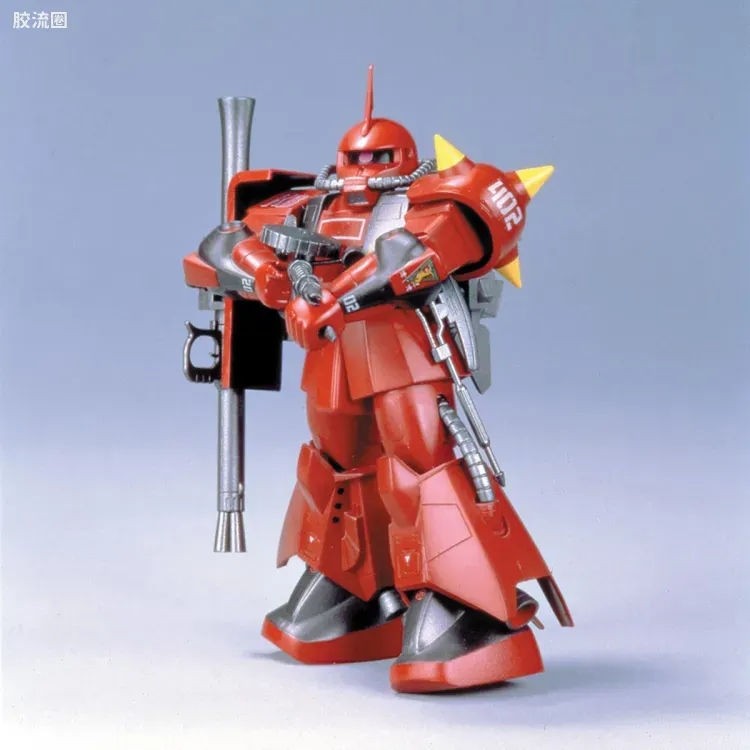 机动战士变体 高达MSV 拼装模型 1/144 23 MS-06R-2 高机动型扎古Ⅱ[强尼·莱丁专用机] - 图片