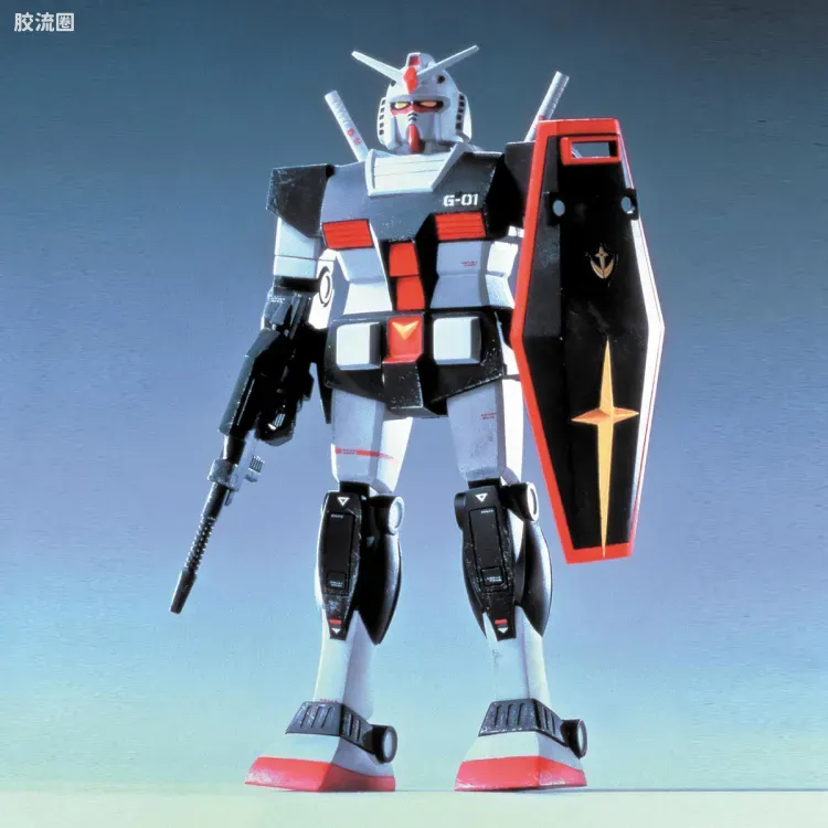 机动战士变体 高达MSV 拼装模型 1/144 08 RX-78-1 原型高达 - 图片