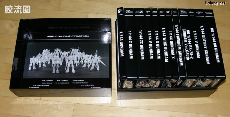 HGUC BMC限定版 机动战士高达30周年 高达模型珍藏BOX - 图片