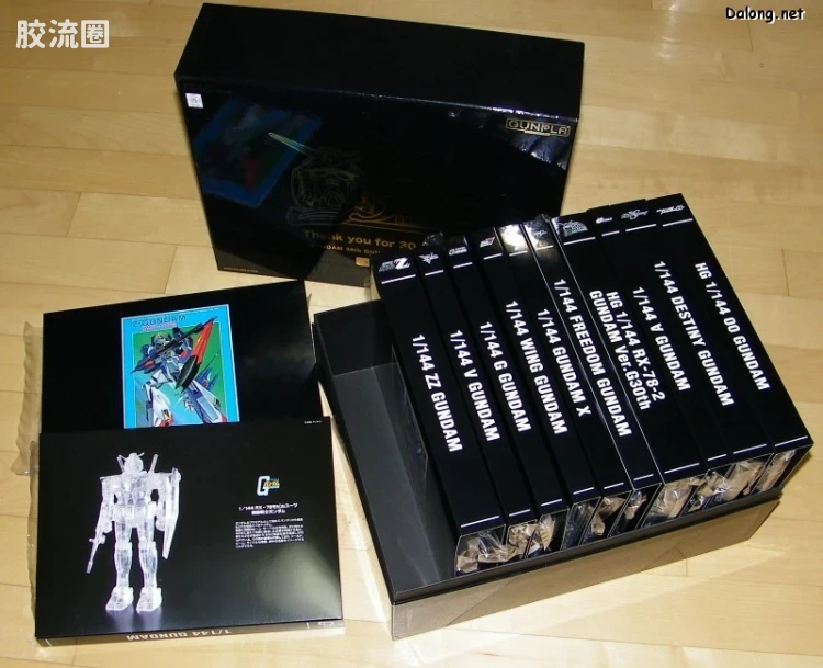 HGUC BMC限定版 机动战士高达30周年 高达模型珍藏BOX - 图片
