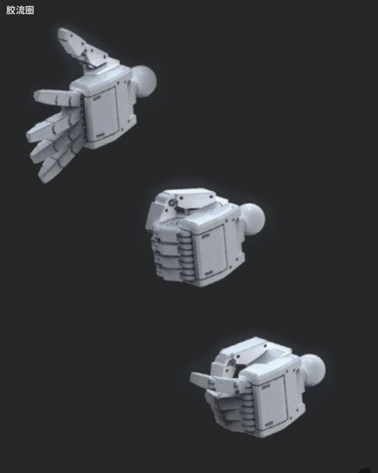 1/144 联邦MS造型手03 S Size