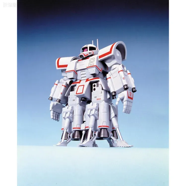 机动战士变体 高达MSV 拼装模型 1/144 27 MSN-01 塞可缪系统扎古 - 图片