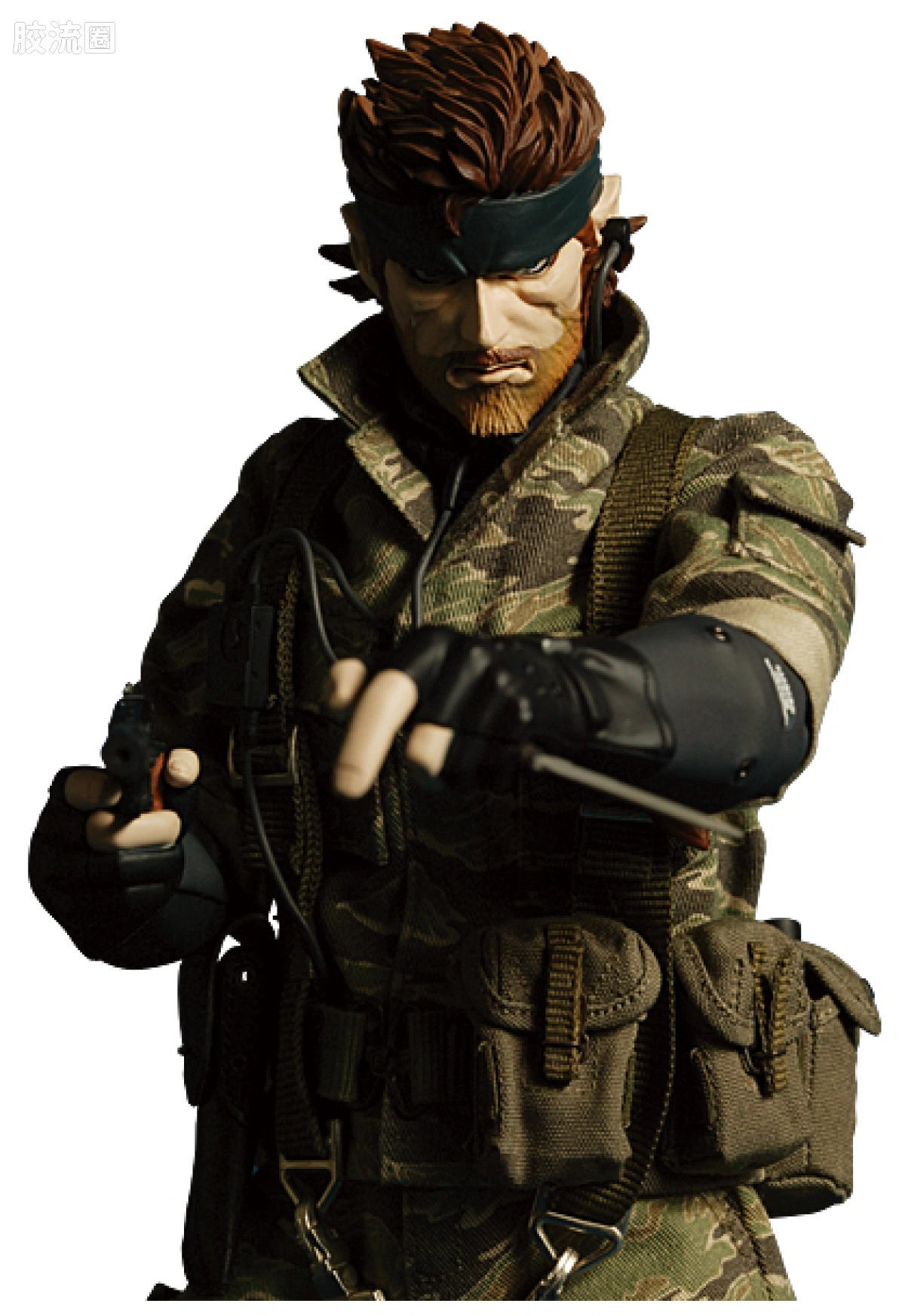 RAH12寸真人皮偶系列玩具 合金装备 SNAKE - 图片