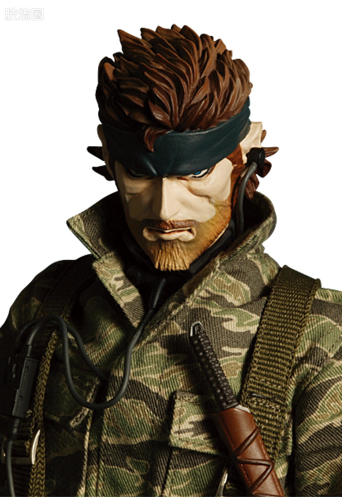 RAH12寸真人皮偶系列玩具 合金装备 SNAKE - 图片