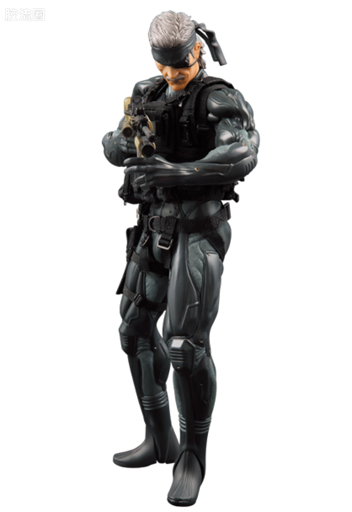 RAH12寸真人皮偶系列玩具 合金装备 OLD SNAKE（MGS4 Ver.） - 图片