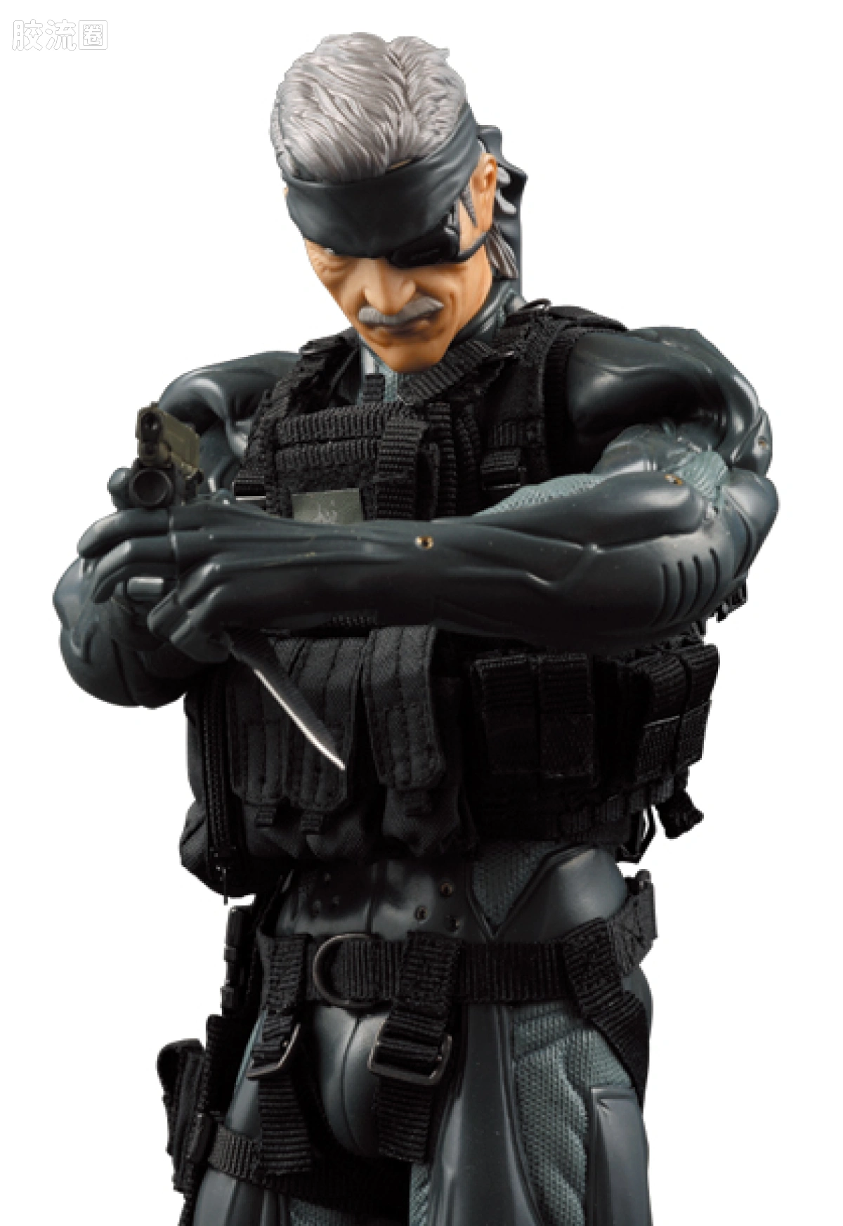 RAH12寸真人皮偶系列玩具 合金装备 OLD SNAKE（MGS4 Ver.） - 图片