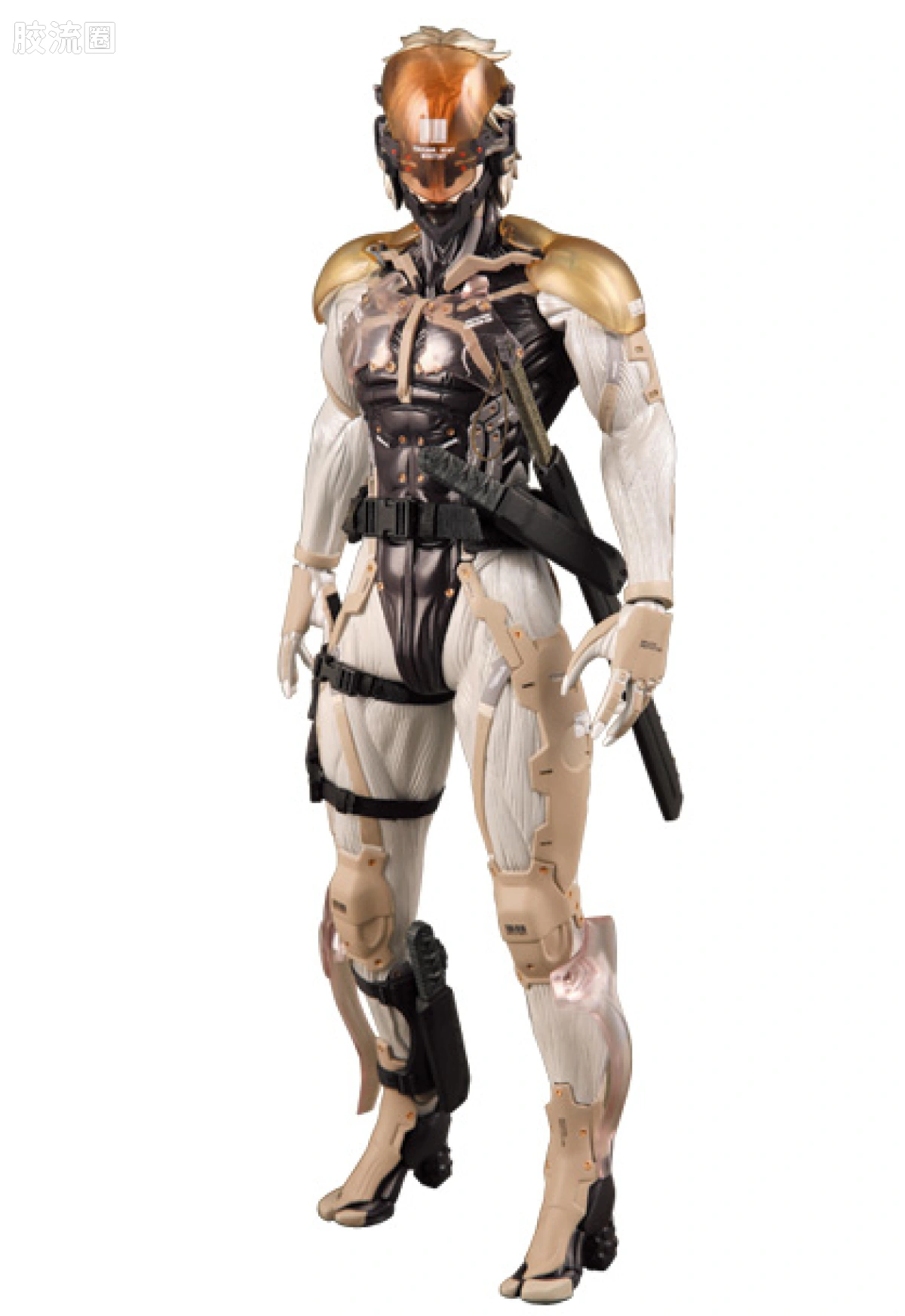 RAH12寸真人皮偶系列玩具 合金装备 RAIDEN（MGS4 Ver.） - 图片