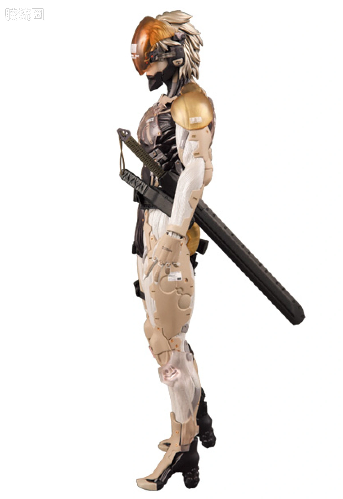 RAH12寸真人皮偶系列玩具 合金装备 RAIDEN（MGS4 Ver.） - 图片