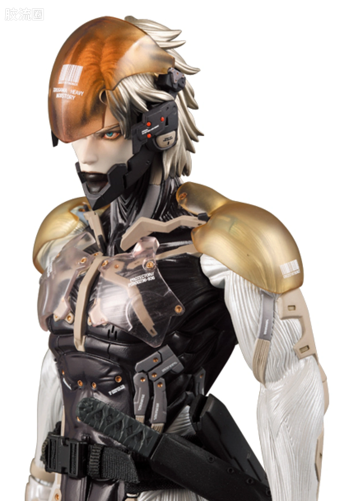 RAH12寸真人皮偶系列玩具 合金装备 RAIDEN（MGS4 Ver.） - 图片