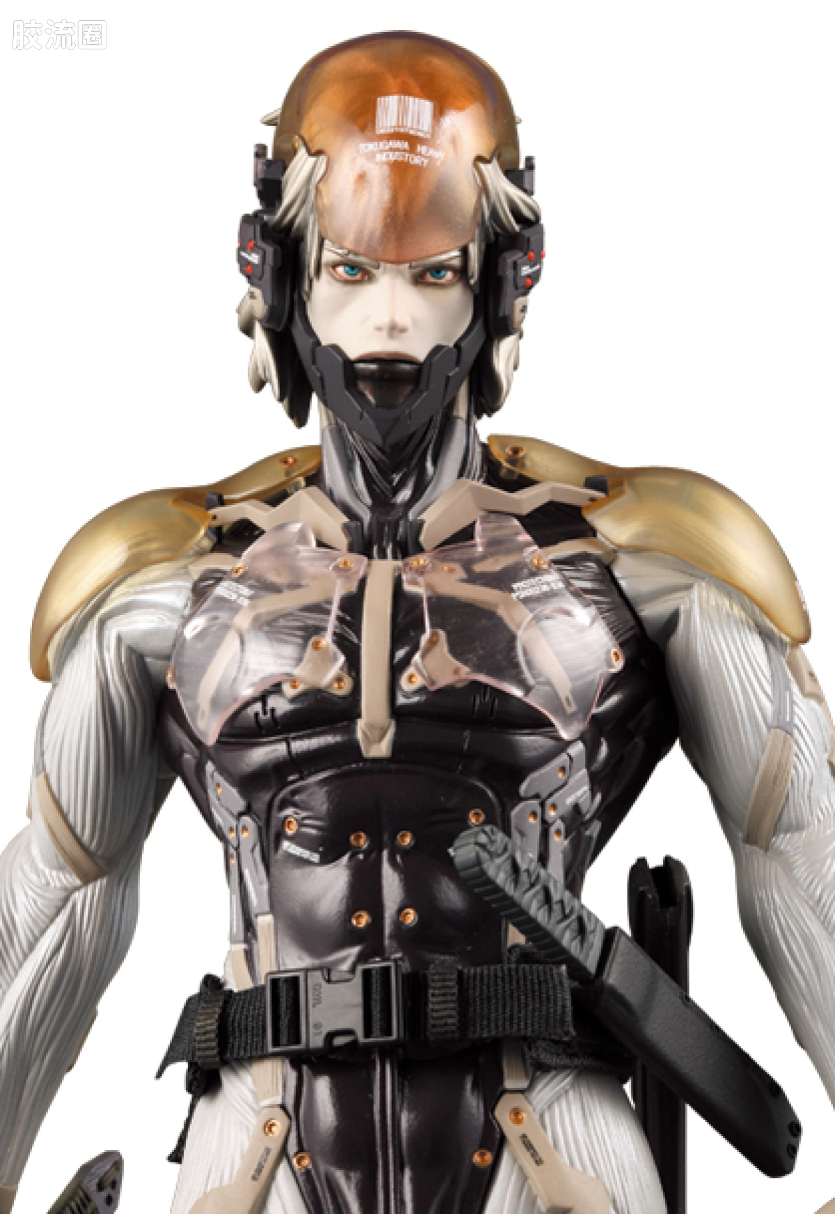 RAH12寸真人皮偶系列玩具 合金装备 RAIDEN（MGS4 Ver.） - 图片