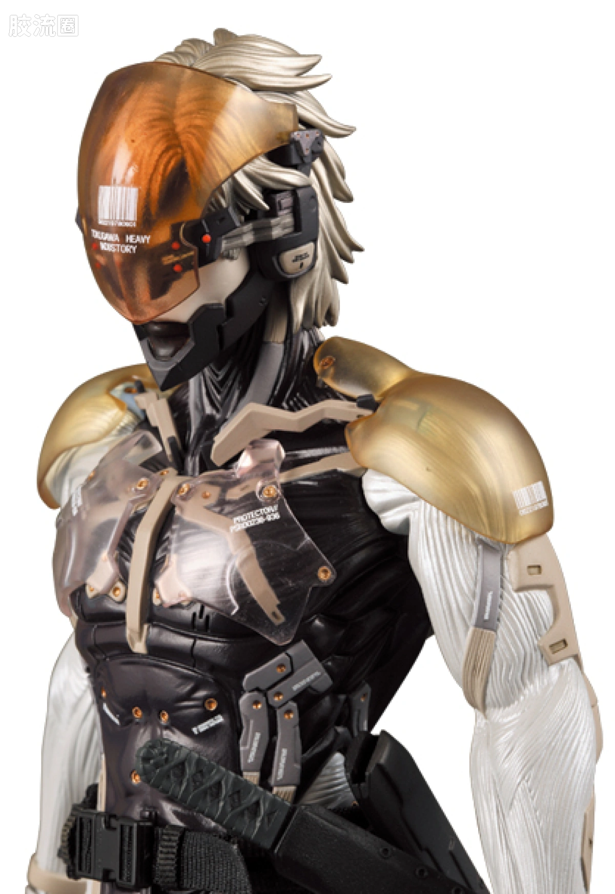 RAH12寸真人皮偶系列玩具 合金装备 RAIDEN（MGS4 Ver.） - 图片