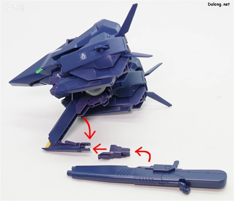 HGUC 网络限定版 RX-124 高达TR-6 海兹尔Ⅱ - 图片