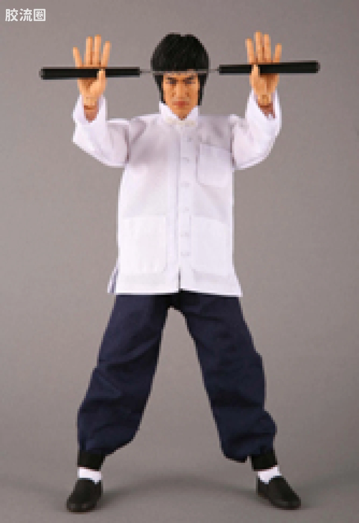 RAH12寸真人皮偶系列玩具 李小龙 李小龙 BRUCE LEE - 图片