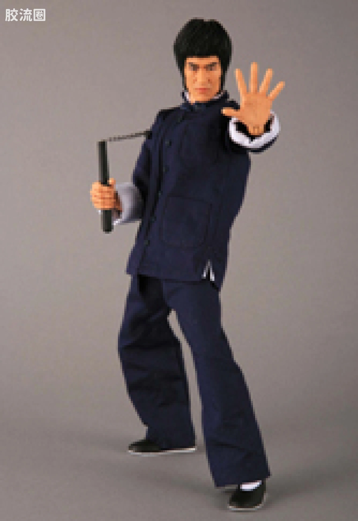 RAH12寸真人皮偶系列玩具 李小龙 李小龙 BRUCE LEE - 图片