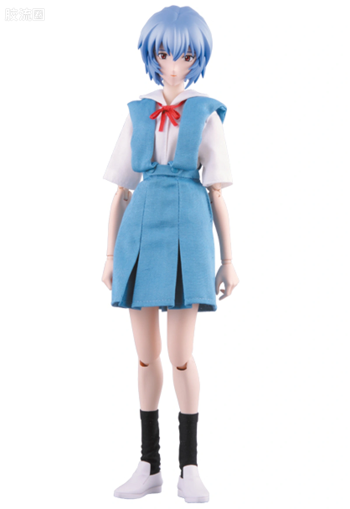 RAH12寸真人皮偶系列玩具 新世纪福音战士 凌波丽 制服版 - 图片