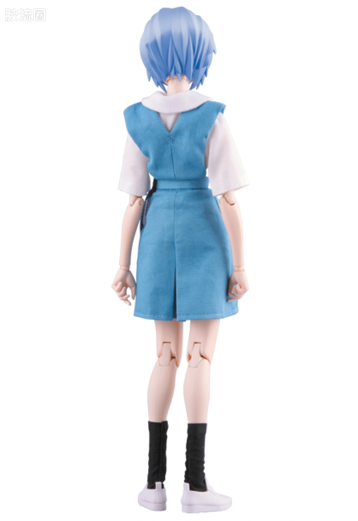 RAH12寸真人皮偶系列玩具 新世纪福音战士 凌波丽 制服版 - 图片