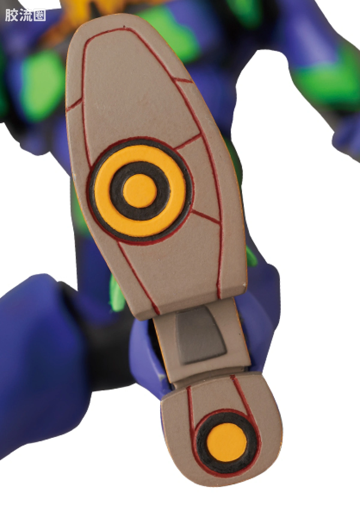 RAH12寸真人皮偶系列玩具 新世纪福音战士 EVA 初号机 破Ver. - 图片