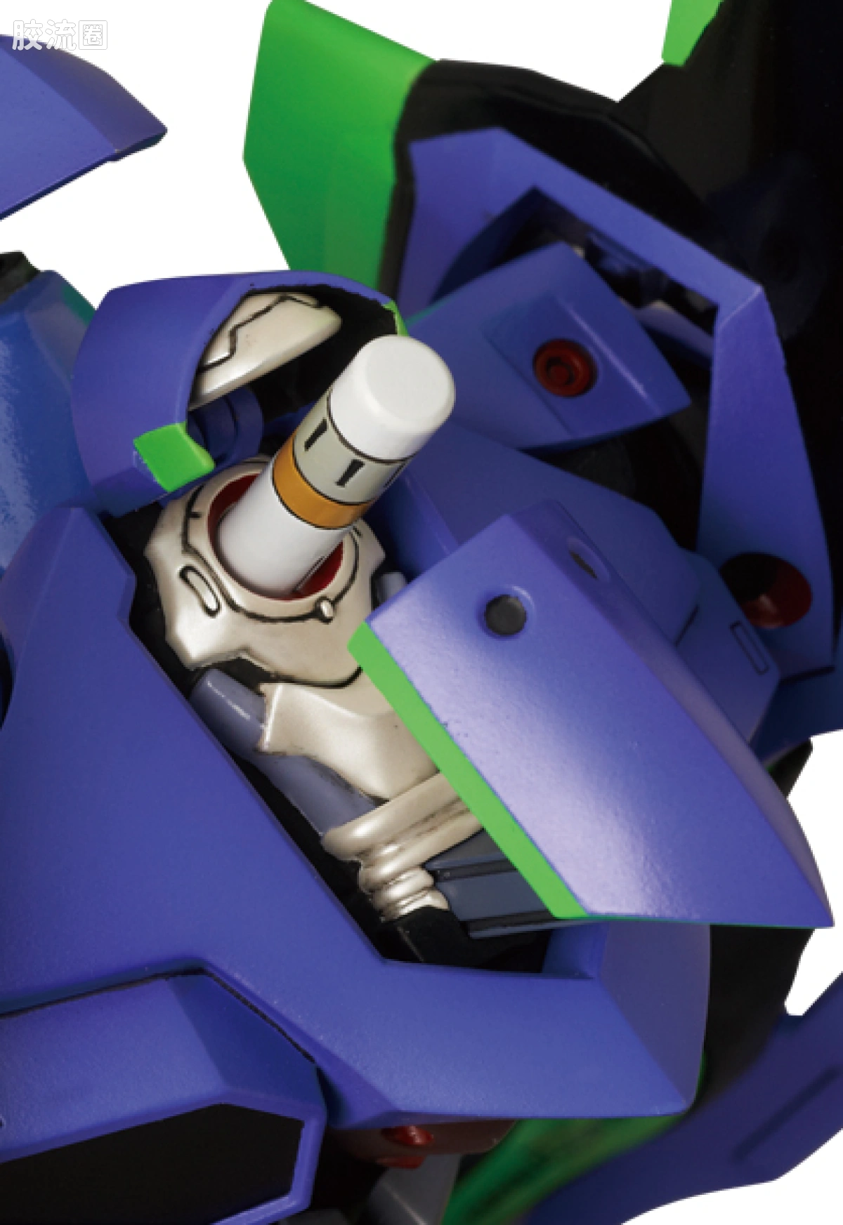 RAH12寸真人皮偶系列玩具 新世纪福音战士 EVA 初号机 破Ver. - 图片
