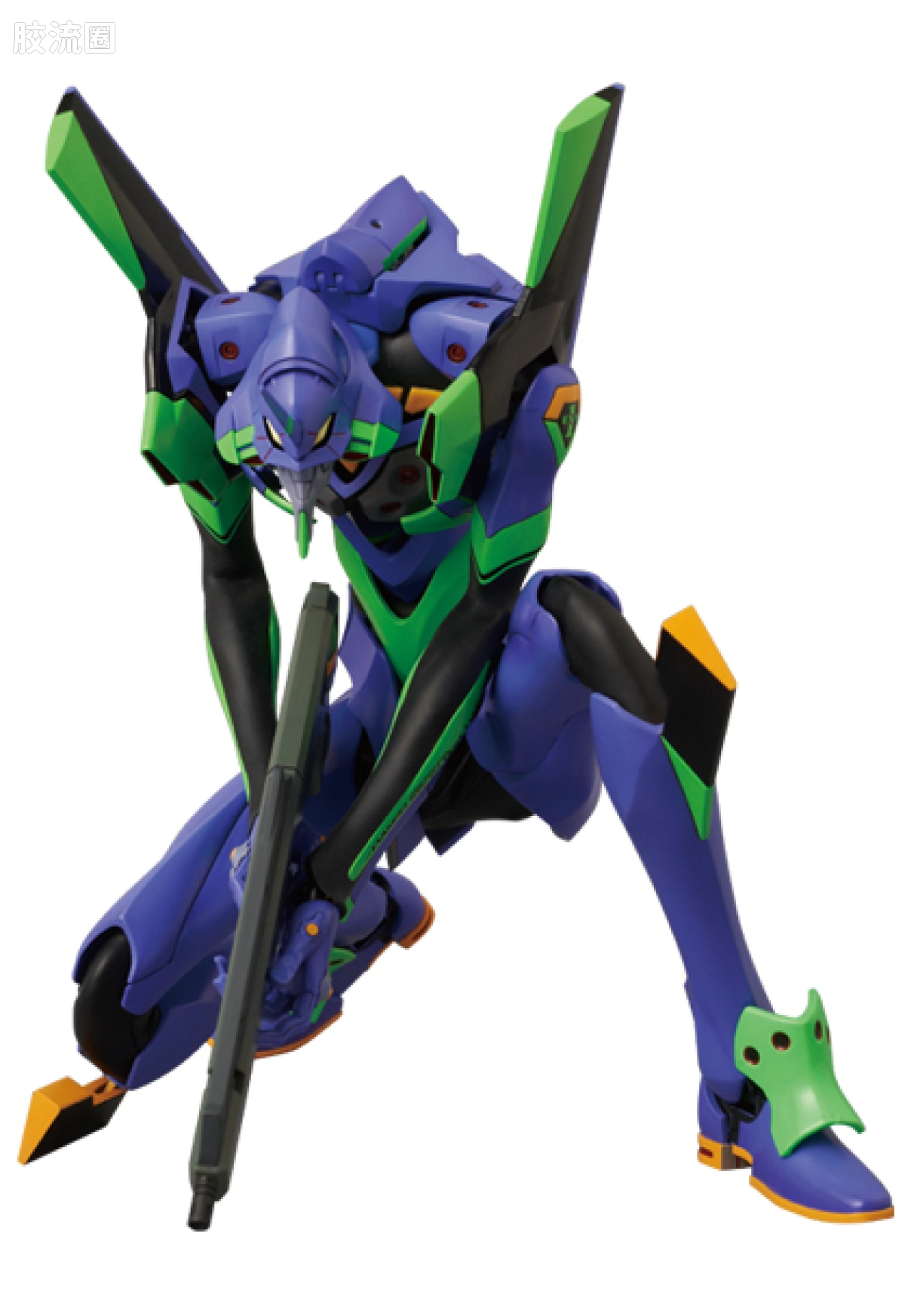 RAH12寸真人皮偶系列玩具 新世纪福音战士 EVA 初号机 破Ver. - 图片