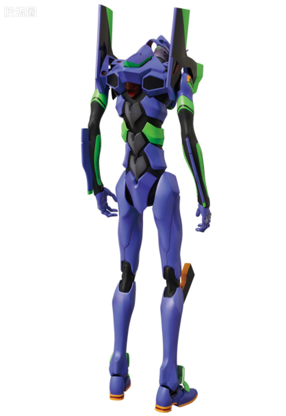 RAH12寸真人皮偶系列玩具 新世纪福音战士 EVA 初号机 破Ver. - 图片